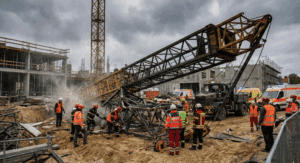 תאונות עבודה ממנוף באתר בנייה עו"ד גליקמן ייצוג מנצח