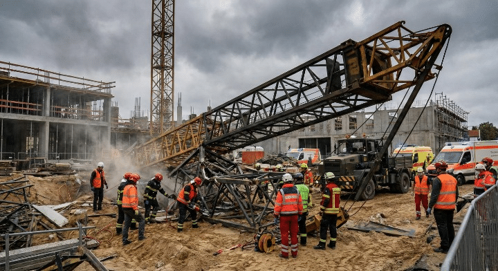 תאונות עבודה ממנוף באתר בנייה עו"ד גליקמן ייצוג מנצח