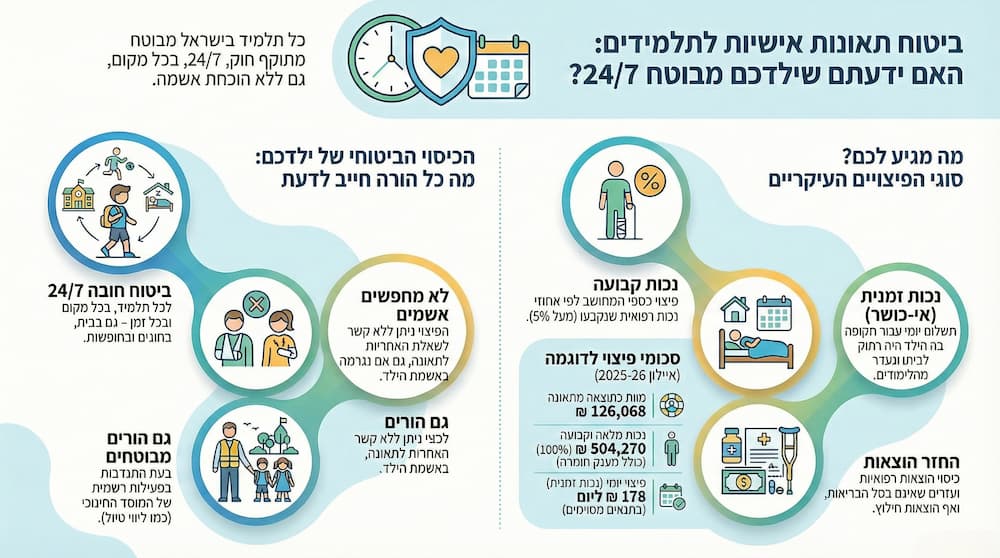 תאונות אישיות תלמידים