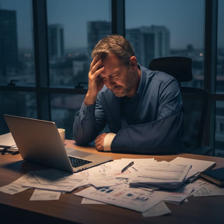 תאונת עבודה עצמא