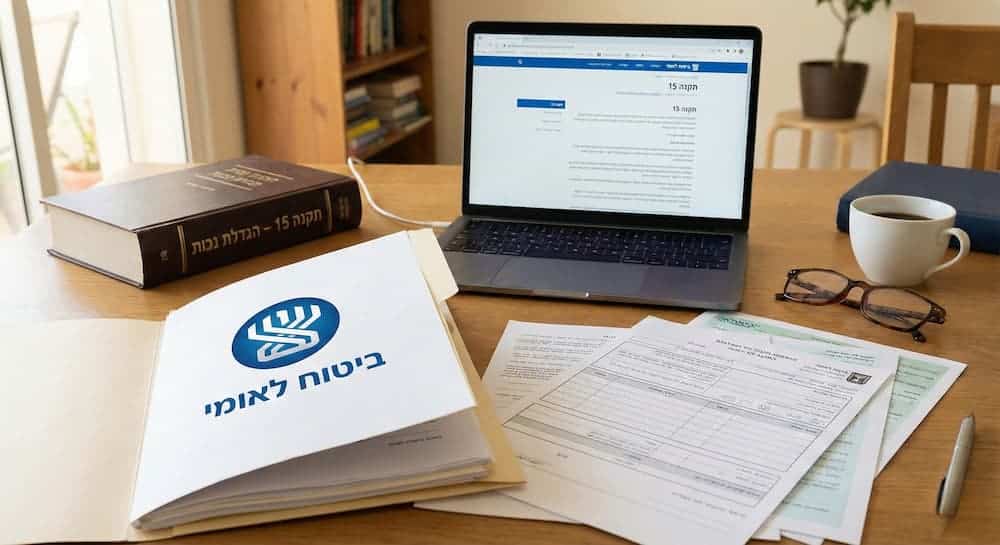 תקנה 15 ביטוח לאומי