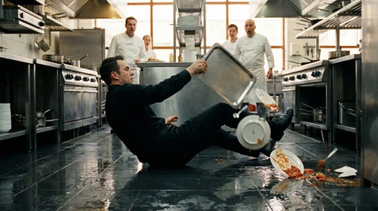 תאונה במסעדה