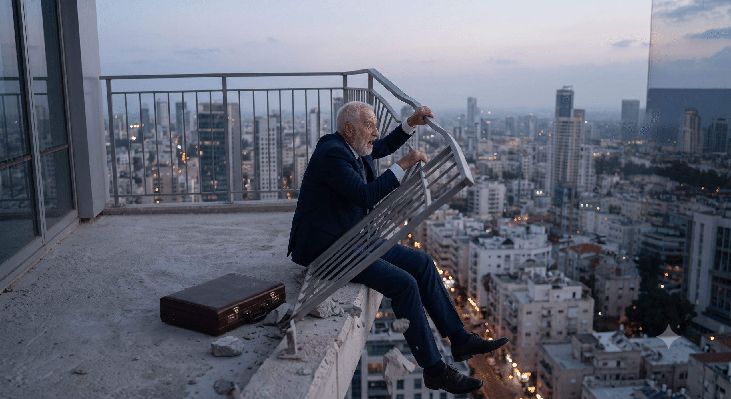 תאונת עבודה - נפילה מגובה